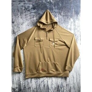CARHARTT   3 XL 1/4 Zip Bronze Hoodie